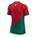 Fotballdrakt Dame Portugal Hjemmedrakt VM 2022 Kortermet